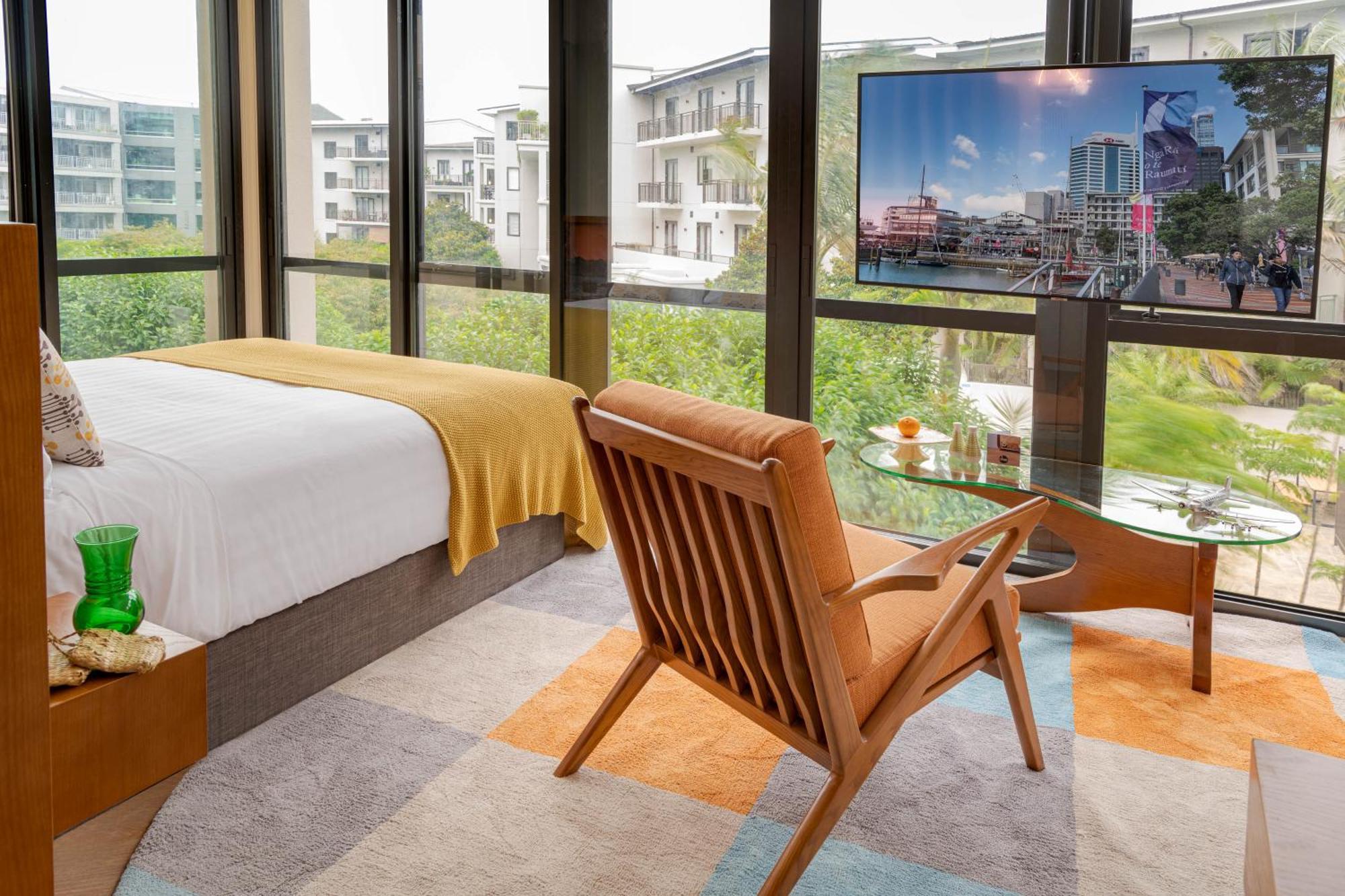 Hotel Ohtel Auckland Extérieur photo A bedroom at the hotel